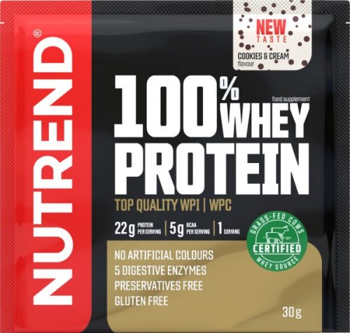 100 % Whey Protein - 400 g, vanilka