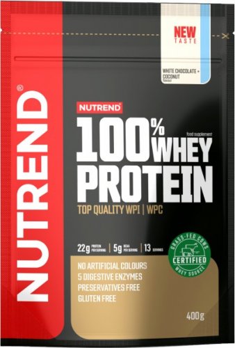 100 % Whey Protein - 400 g, cookies &amp; cream, cookies & cream