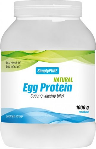 Sušený vaječný bílek • Egg Protein Natural, 1000 g