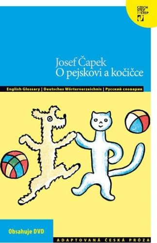 O pejskovi a kočičce + DVD (AJ,NJ,RJ) (Čapek Josef)