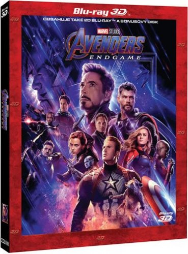Avengers: Endgame 3 Blu-ray (3D+2D+bonus disk) - limitovaná sběratelská edice