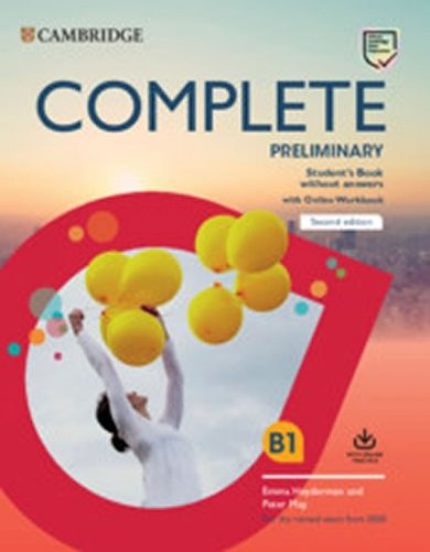 Complete Preliminary Second edition Student´s Book without answers with Online Workbook