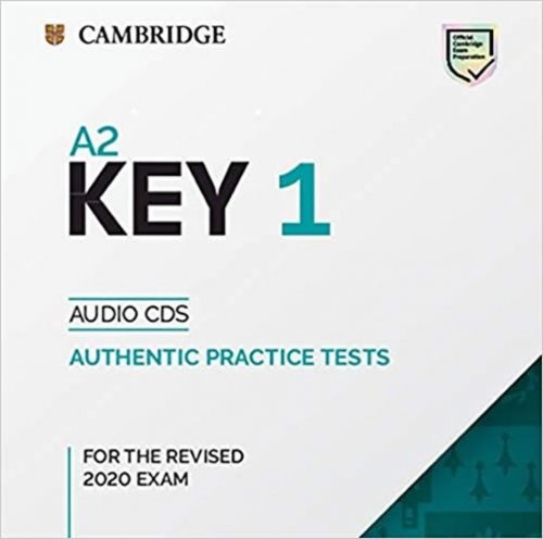 A2 Key 1 for revised exam from 2020 Audio CD