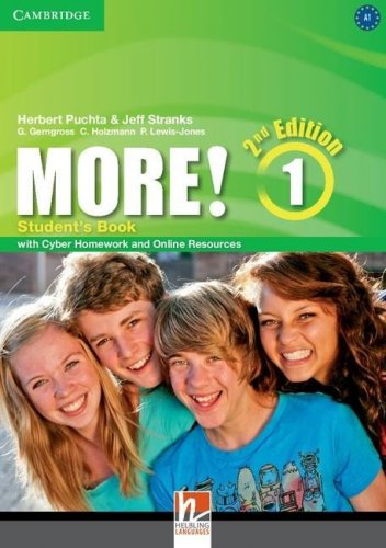 More! 1 Workbook with Cyber Homework and Online Resources (Puchta Herbert)