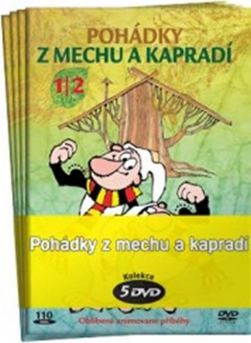 Pohádky z mechu a kapradí - kolekce 5 DVD (Smetana Zdeněk)