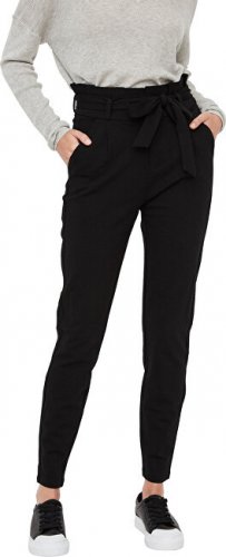 Dámské kalhoty VMEVA Relaxed Fit 10205932 Black, XL/30