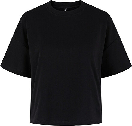 Dámské triko PCCHILLI Loose Fit 17118870 Black, XS