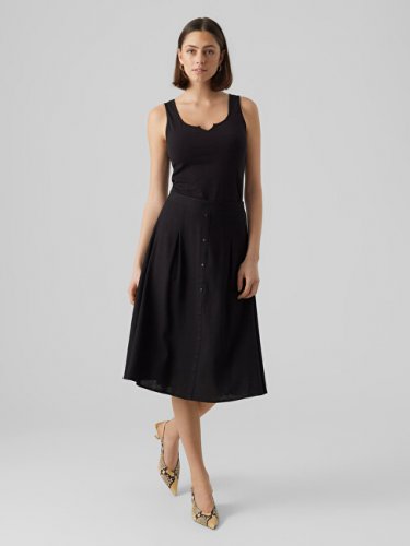 Dámská sukně VMJESMILO 10279699 Black, XL