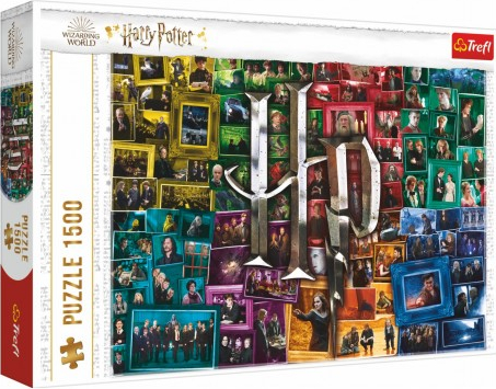 Puzzle Svět Harryho Pottera 1500 dílků 85x58 cm