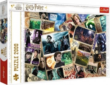 Puzzle Harry Potter - Hrdinové 2000 dílků 96,1x68,2cm