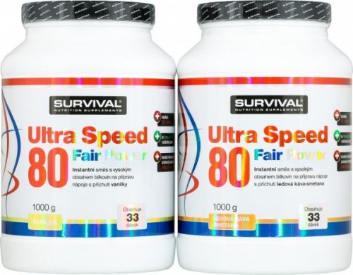 Ultra Speed 80 Fair Power - 2000 g, jogurt-jahoda