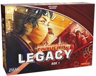 Pandemic Legacy: Rok 1 Červený