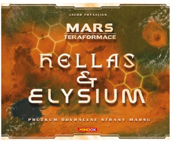 Mars: Rozšíření Hellas a Elysium