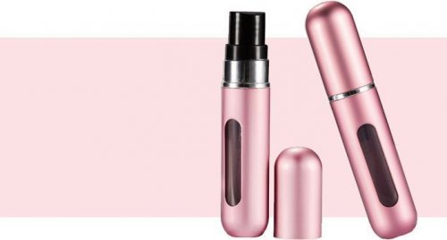 Elegantní rozprašovač na parfémy - růžový