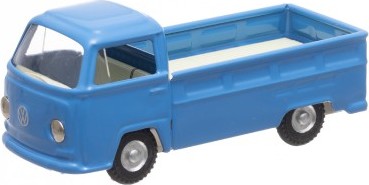 Dodávka VW T2 valník kov 12cm modrý