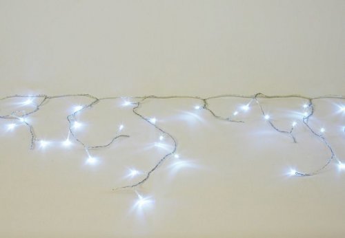 Vánoční světelný déšť 5 m, 144 LED, studeně bílý