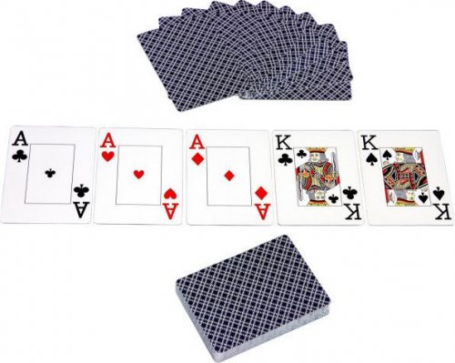 GamesPlanet Poker set Black Edition, 300 ks žetonů 1 - 1000