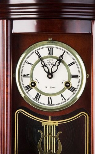 Kyvadlové nástěnné hodiny PROMETHEUS, 64 cm