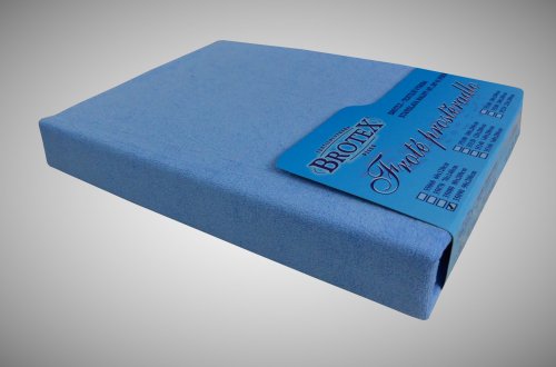 Brotex Froté prestieradlo svetlo modré, Výběr rozměru 100x200cm
