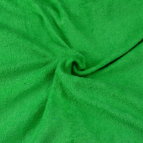 Froté prostěradlo zelené, 120x200cm