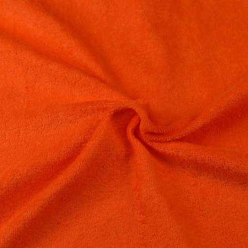 Froté prostěradlo oranžové, 160x200cm