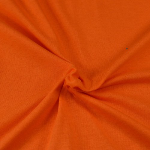 Jersey prostěradlo oranžové, 90x200 jednolůžko