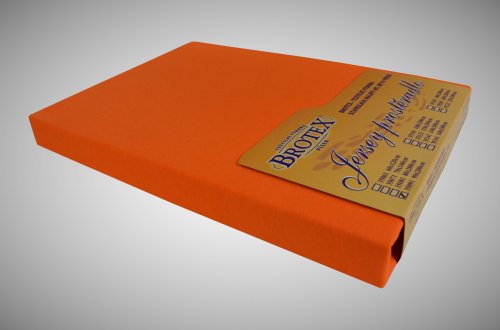 Brotex Jersey prestieradlo oranžové, Výběr rozměru 100x200