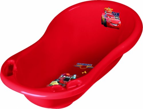 Keeeper Dětská vanička s výpustem - Cars II - červená
