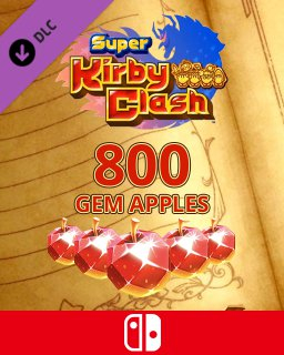800 Gem Apples dla Super Kirby Clash (Nintendo Switch)