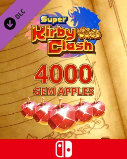 4000 Gem Apples dla Super Kirby Clash (Nintendo Switch)