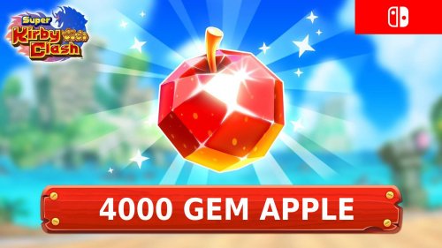 4000 Gem Apples dla Super Kirby Clash (Nintendo Switch)