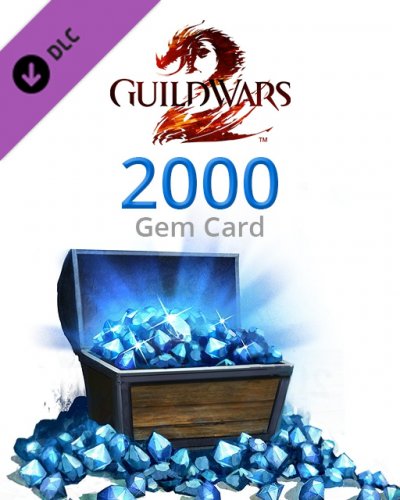 Guild Wars 2 2000 Gem Card (PC)