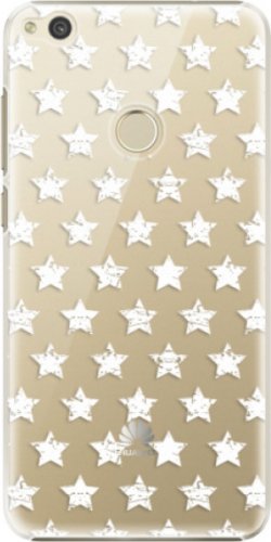 Plastové pouzdro iSaprio - Stars Pattern - white - Huawei P9 Lite 2017
