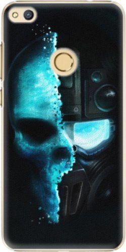Plastové pouzdro iSaprio - Roboskull - Huawei Honor 8 Lite