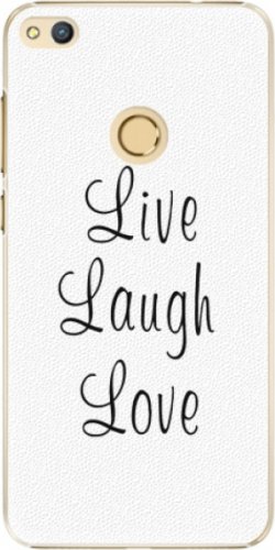 Plastové pouzdro iSaprio - Live Laugh Love - Huawei Honor 8 Lite