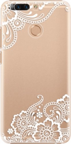 Plastové pouzdro iSaprio - White Lace 02 - Huawei Honor 8 Pro