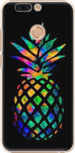 Plastové pouzdro iSaprio - Rainbow Pineapple - Huawei Honor 8 Pro