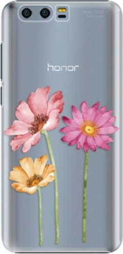 Plastové pouzdro iSaprio - Three Flowers - Huawei Honor 9