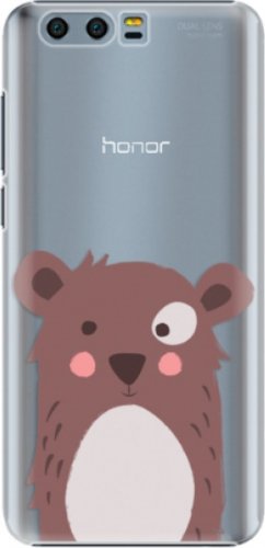 Plastové pouzdro iSaprio - Brown Bear - Huawei Honor 9