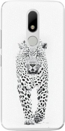 Plastové pouzdro iSaprio - White Jaguar - Lenovo Moto M