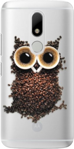 Plastové pouzdro iSaprio - Owl And Coffee - Lenovo Moto M