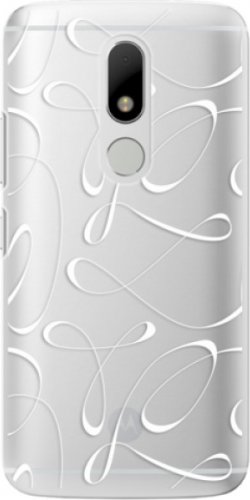 Plastové pouzdro iSaprio - Fancy - white - Lenovo Moto M