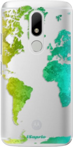 Plastové pouzdro iSaprio - Cold Map - Lenovo Moto M