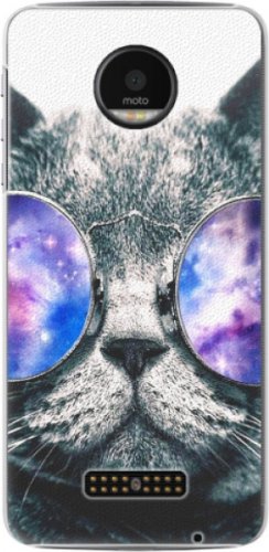Plastové pouzdro iSaprio - Galaxy Cat - Lenovo Moto Z