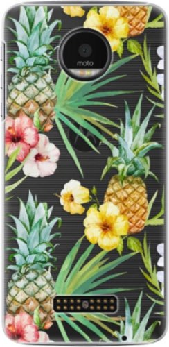 Plastové pouzdro iSaprio - Pineapple Pattern 02 - Lenovo Moto Z