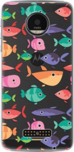 Plastové pouzdro iSaprio - Fish pattern 01 - Lenovo Moto Z