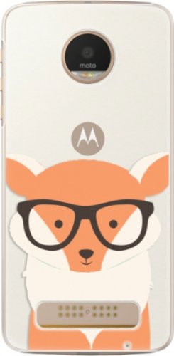Plastové pouzdro iSaprio - Orange Fox - Lenovo Moto Z Play