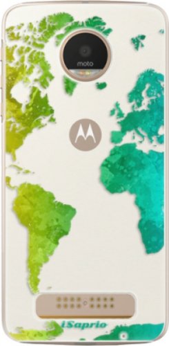 Plastové pouzdro iSaprio - Cold Map - Lenovo Moto Z Play