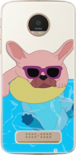 Plastové pouzdro iSaprio - Swimming Dog - Lenovo Moto Z Play