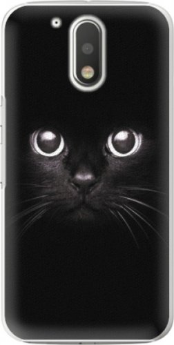 Plastové pouzdro iSaprio - Black Cat - Lenovo Moto G4 / G4 Plus